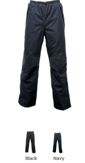 Regatta RG030 Wetherby Padded Overtrousers  Regatta RG030 Wetherby Padded Overtrousers